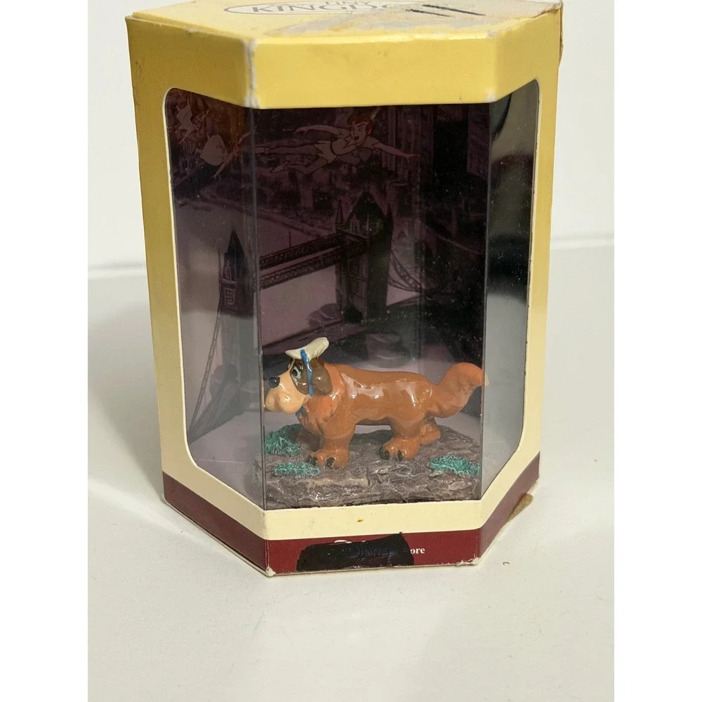 Disney Tiny Kingdom Nana dog Peter Pan 1953 Miniature Figurine Original Box
